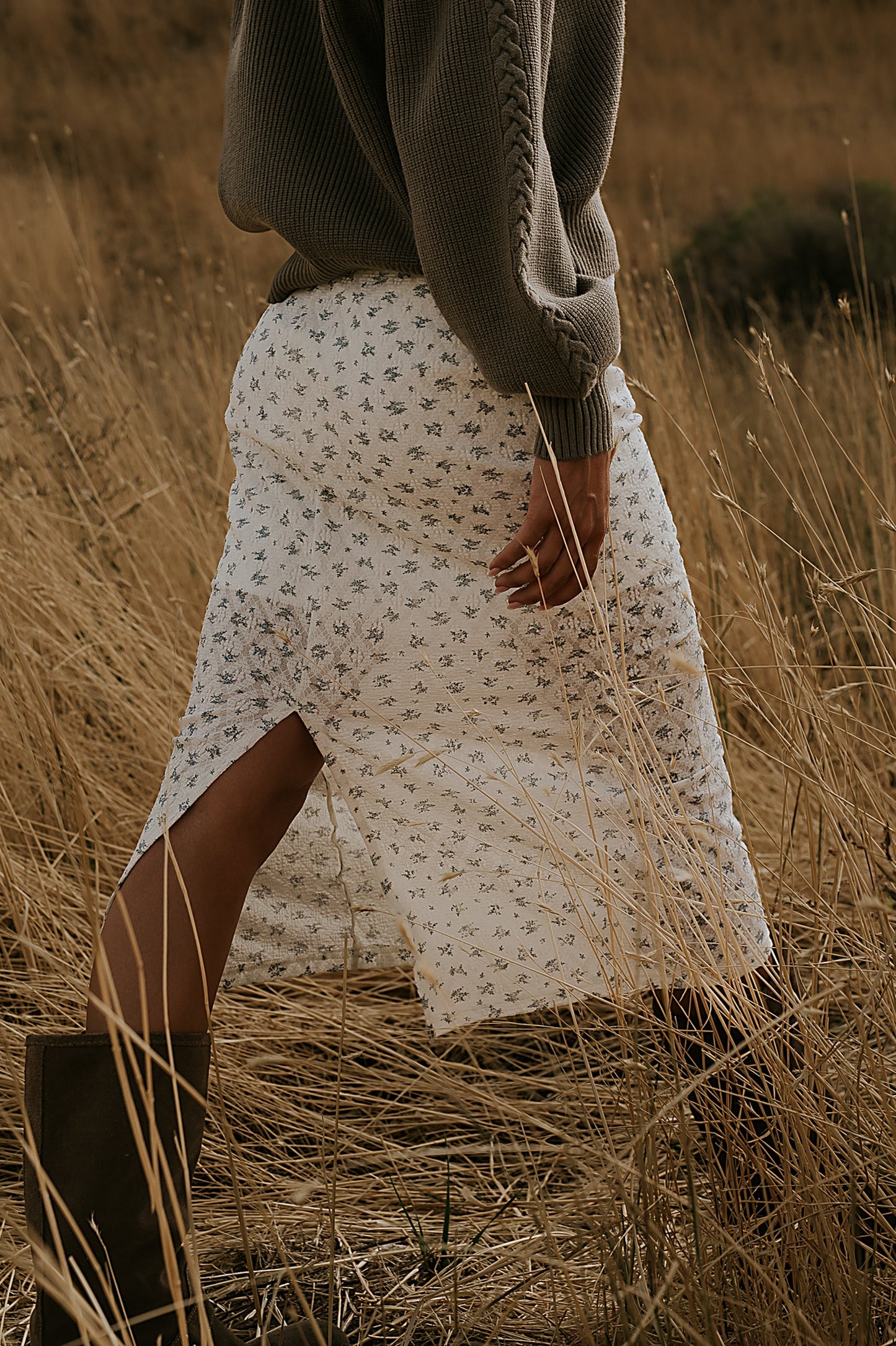 Kenyen Lace Maxi Skirt - FINAL SALE