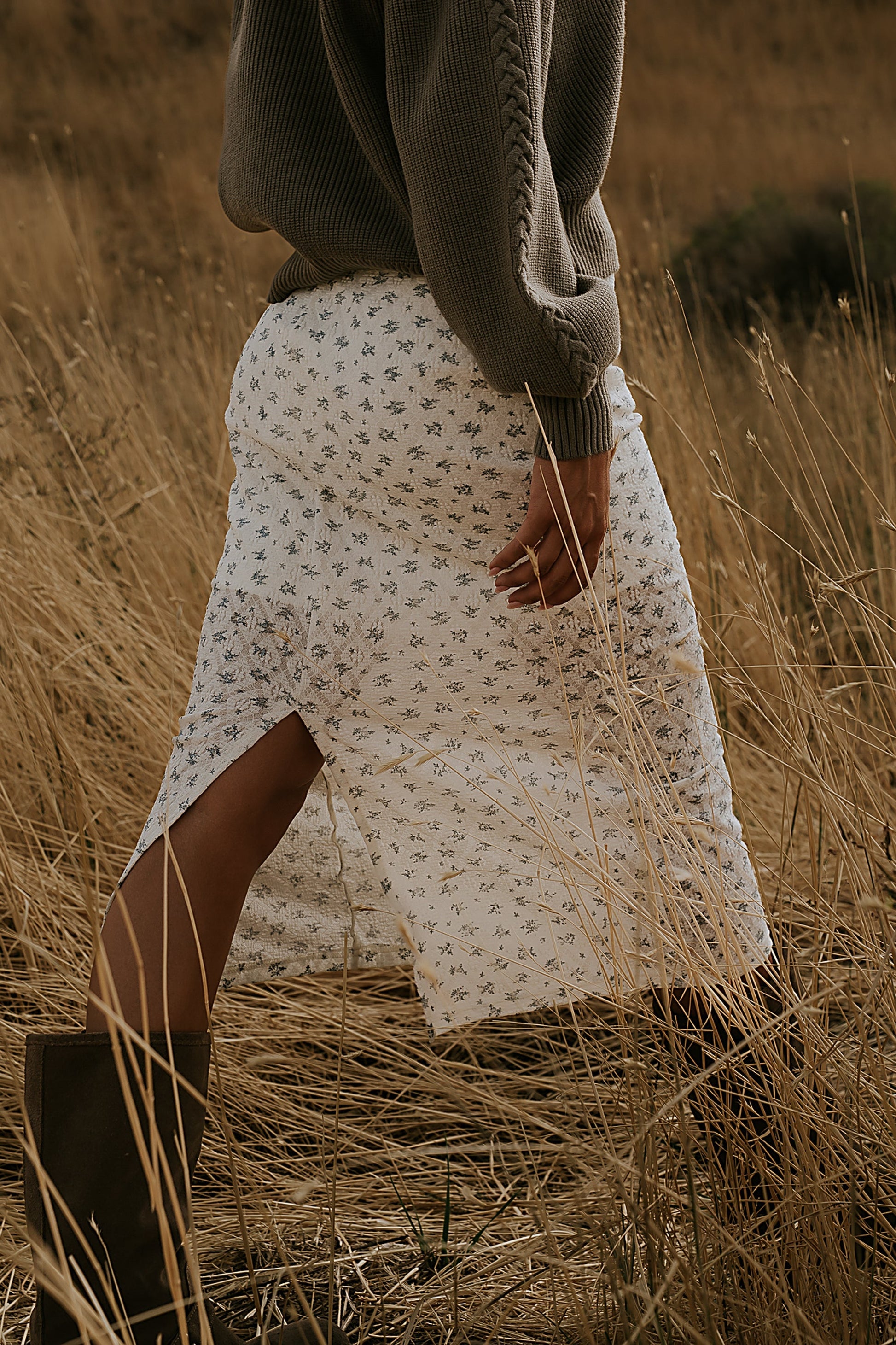 Kenyen Lace Maxi Skirt - FINAL SALE