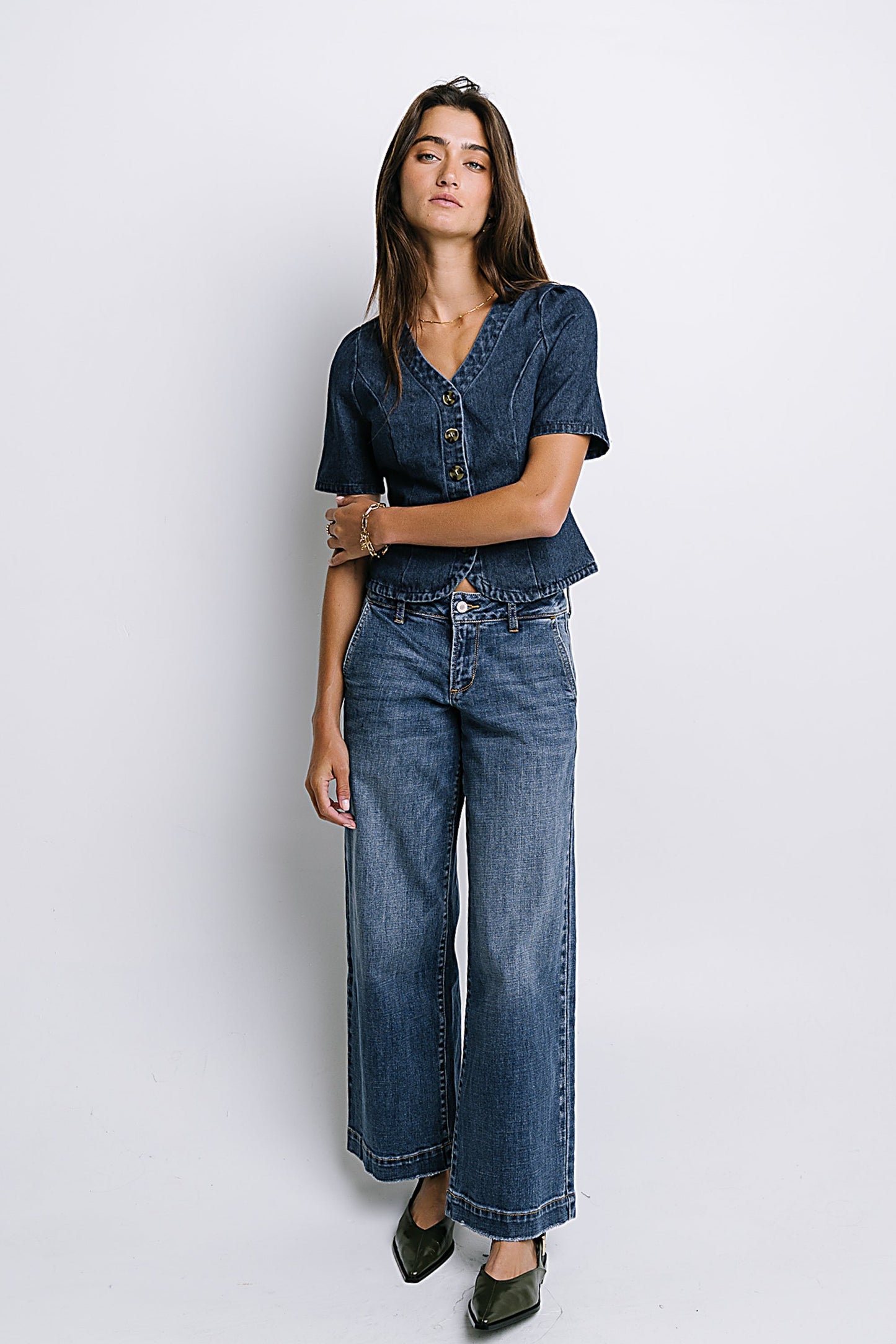 Katherine Wide Leg Jeans - FINAL SALE