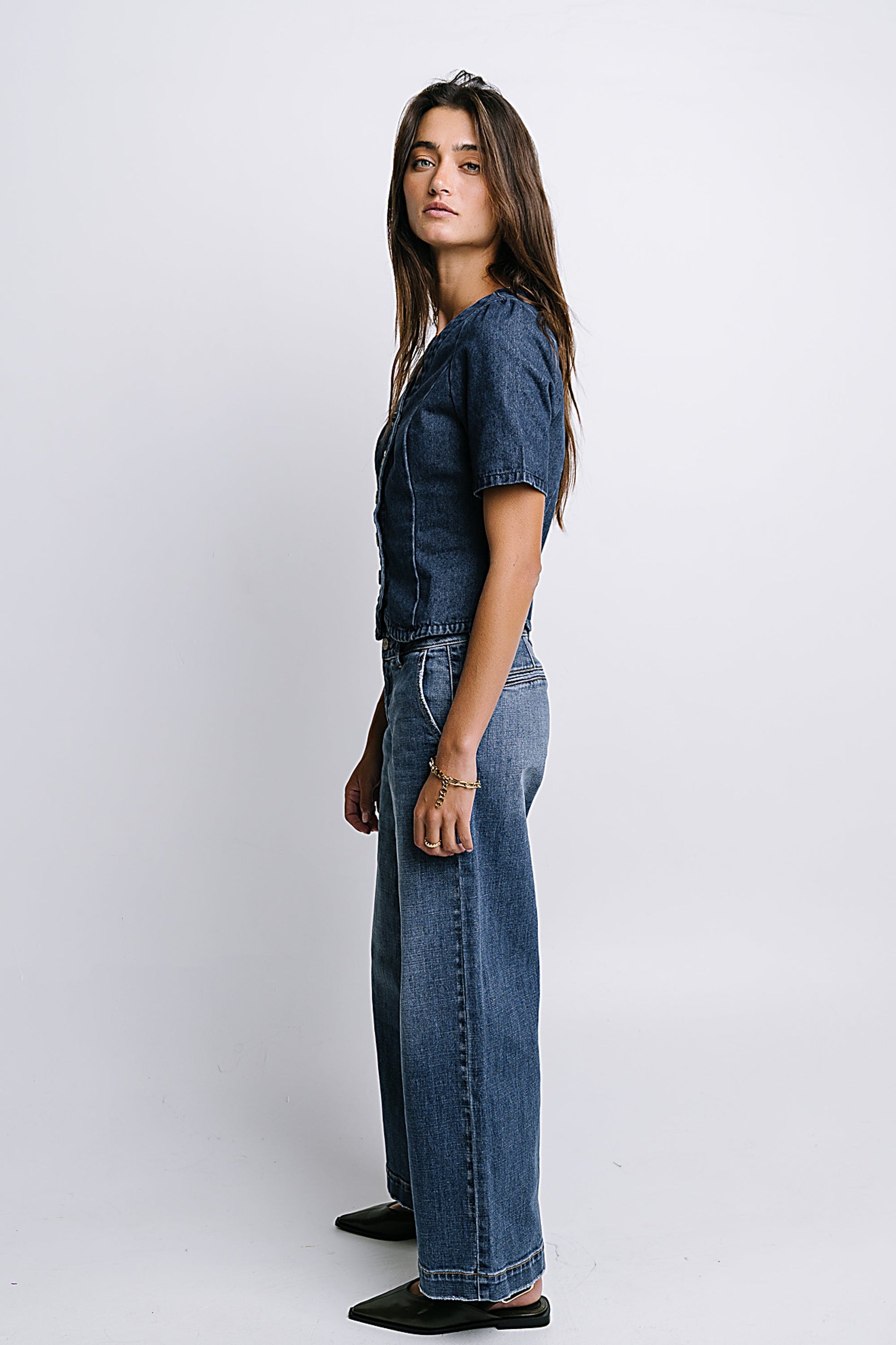 Katherine Wide Leg Jeans - FINAL SALE