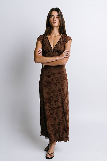 Maggie Floral Midi Dress - FINAL SALE