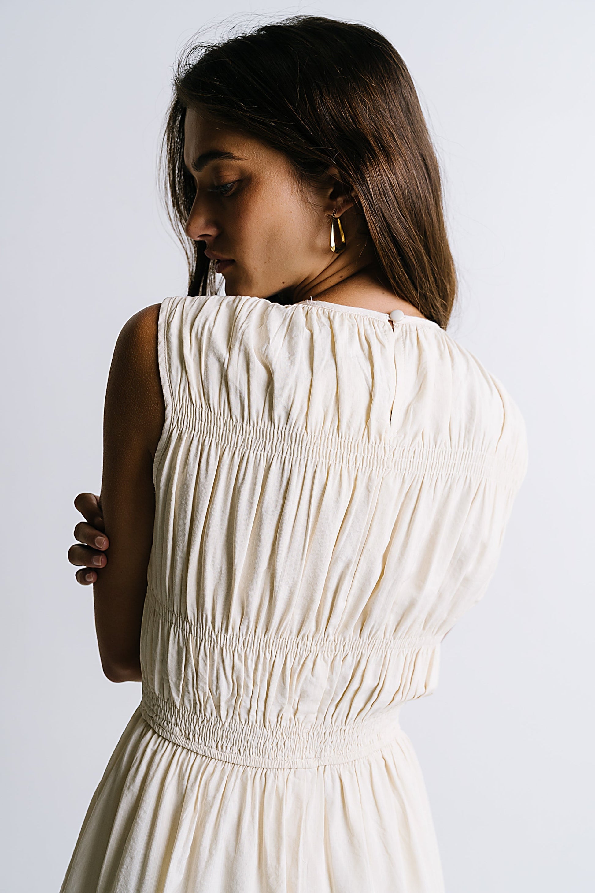 Johna Smocked Midi Dress - FINAL SALE