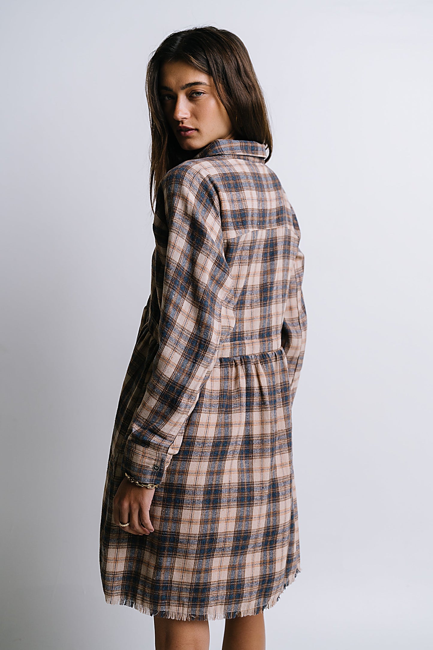 Karrie Plaid Mini Dress - FINAL SALE