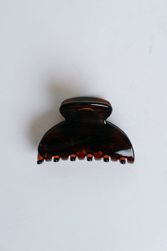 Sienna Claw Clip in Brown - FINAL SALE