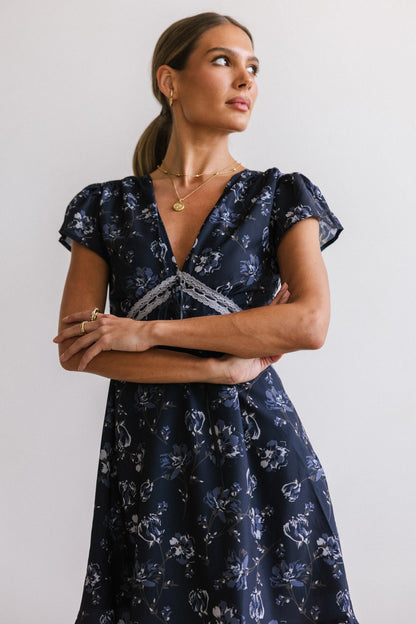 Valerie Floral Mini Dress - FINAL SALE