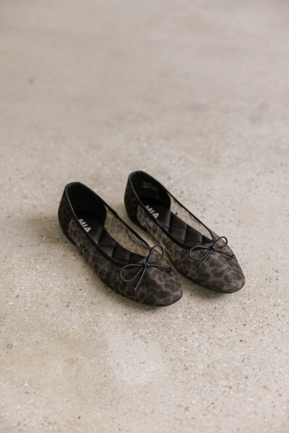 Valtina Leopard Ballet Flats