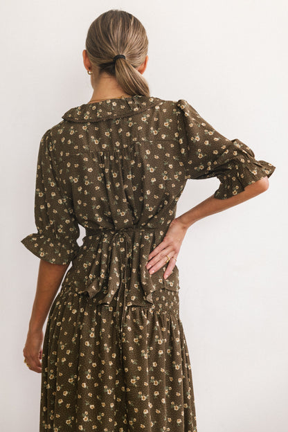 Xander Floral Blouse - FINAL SALE