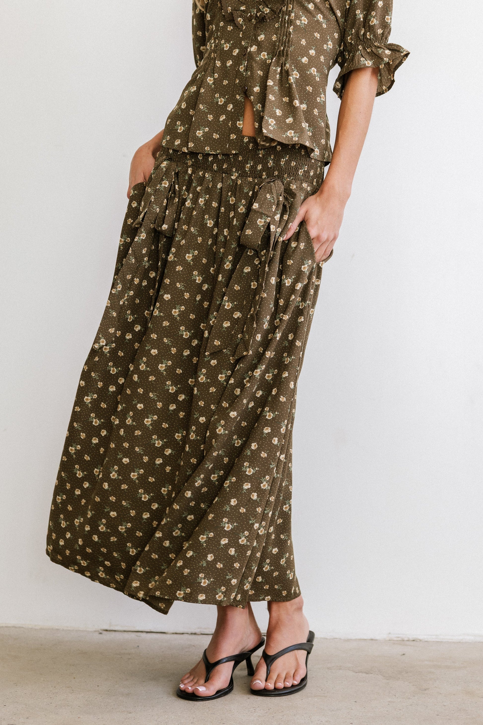 Xander Floral Maxi Skirt - FINAL SALE
