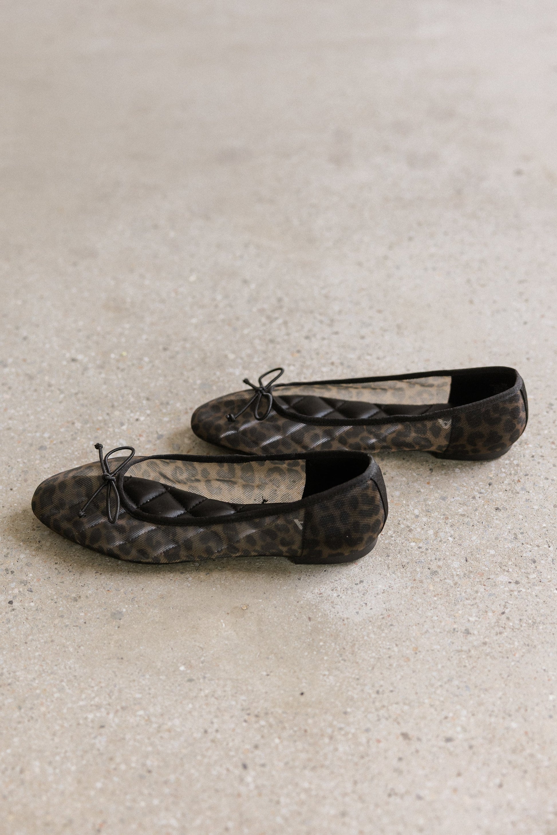 Valtina Leopard Ballet Flats