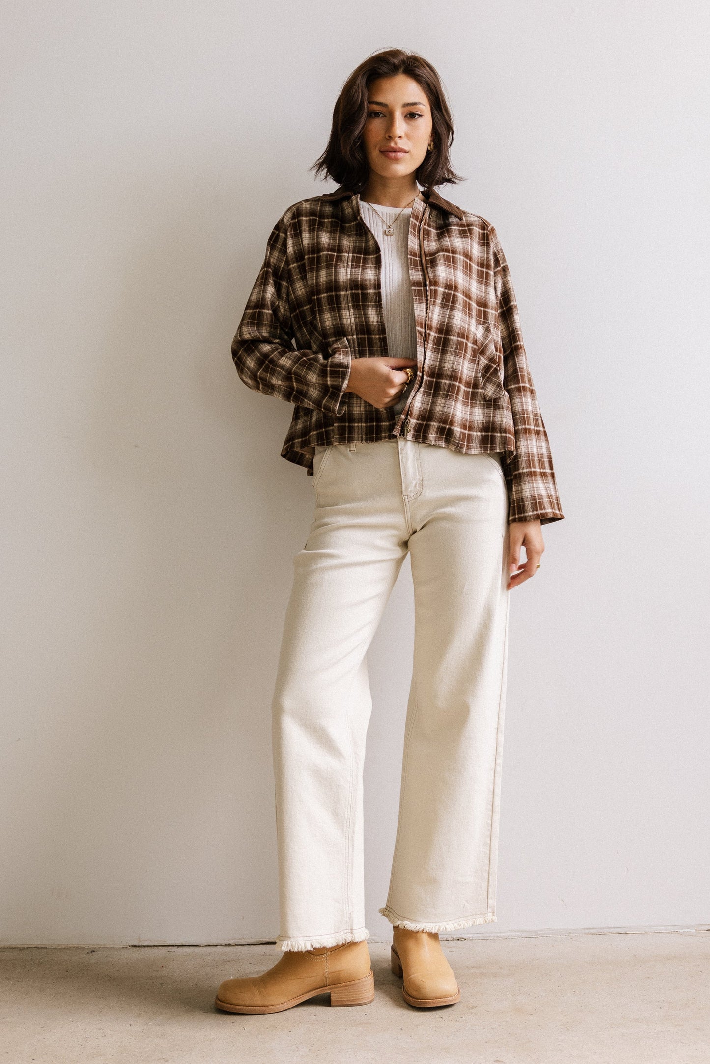 Tate Plaid Jacket - FINAL SALE