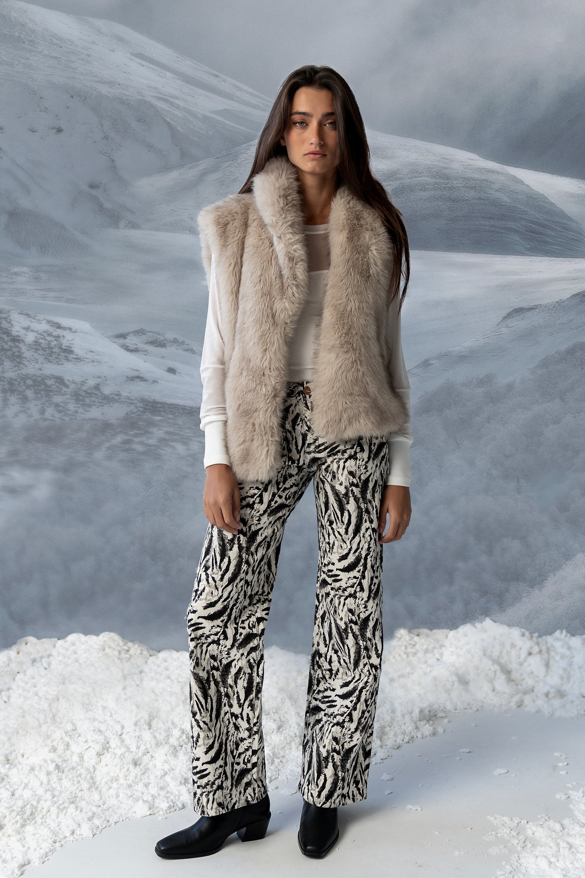 Cassidy Fur Vest
