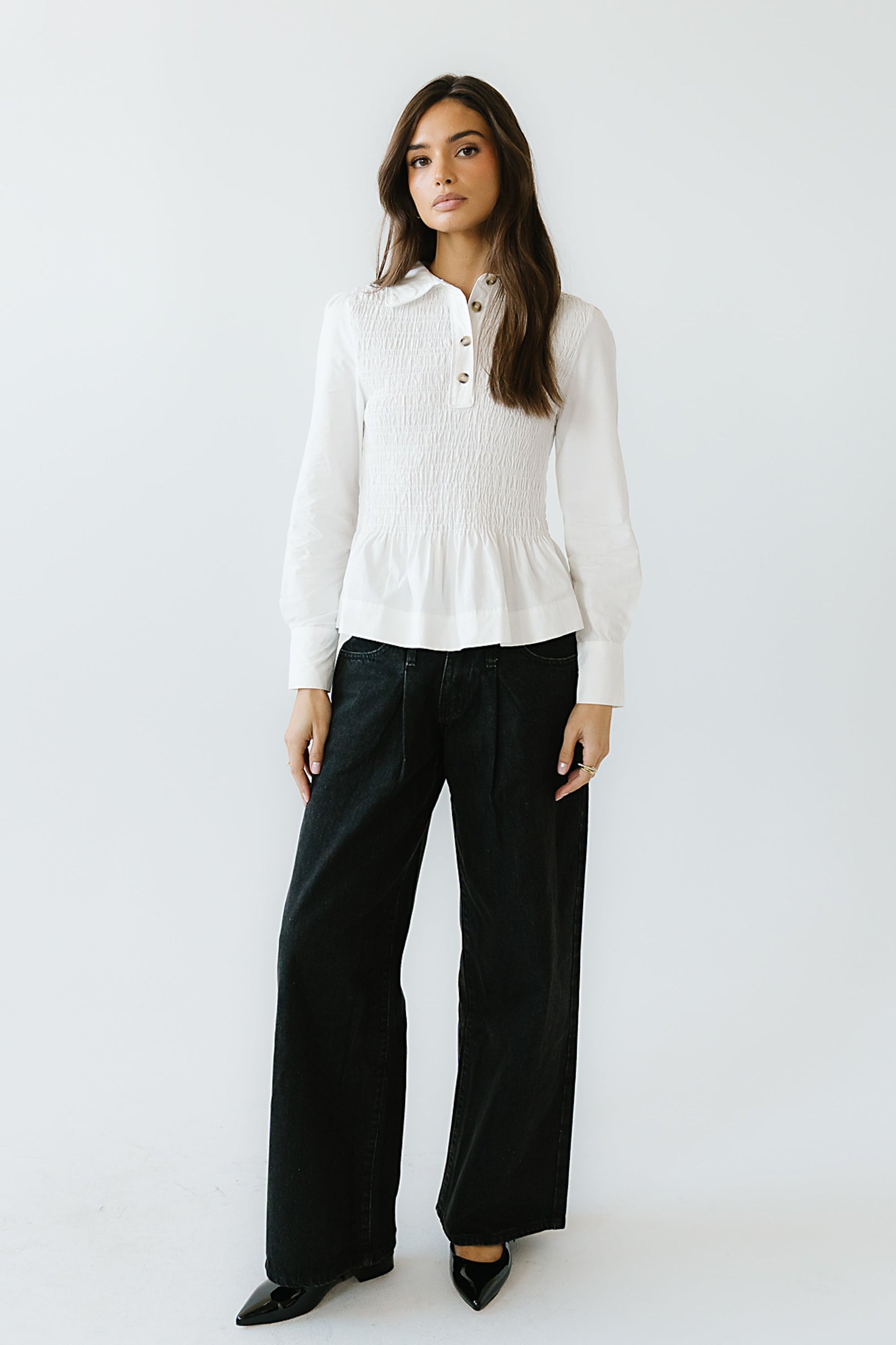 Pauly Smocked Blouse