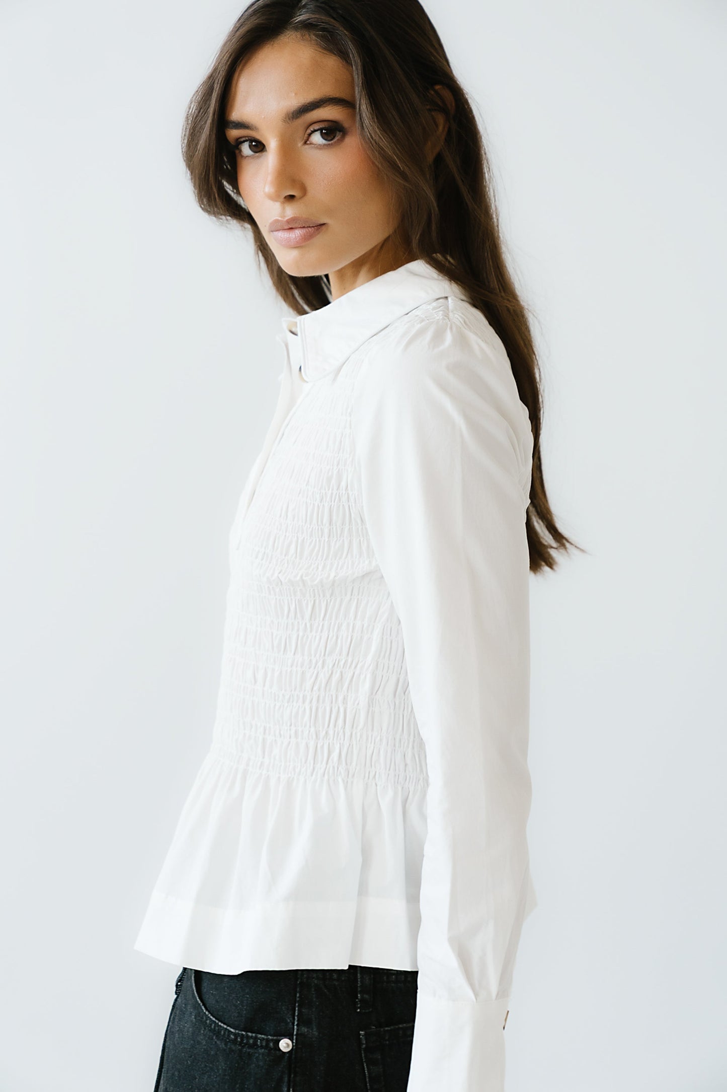 Pauly Smocked Blouse