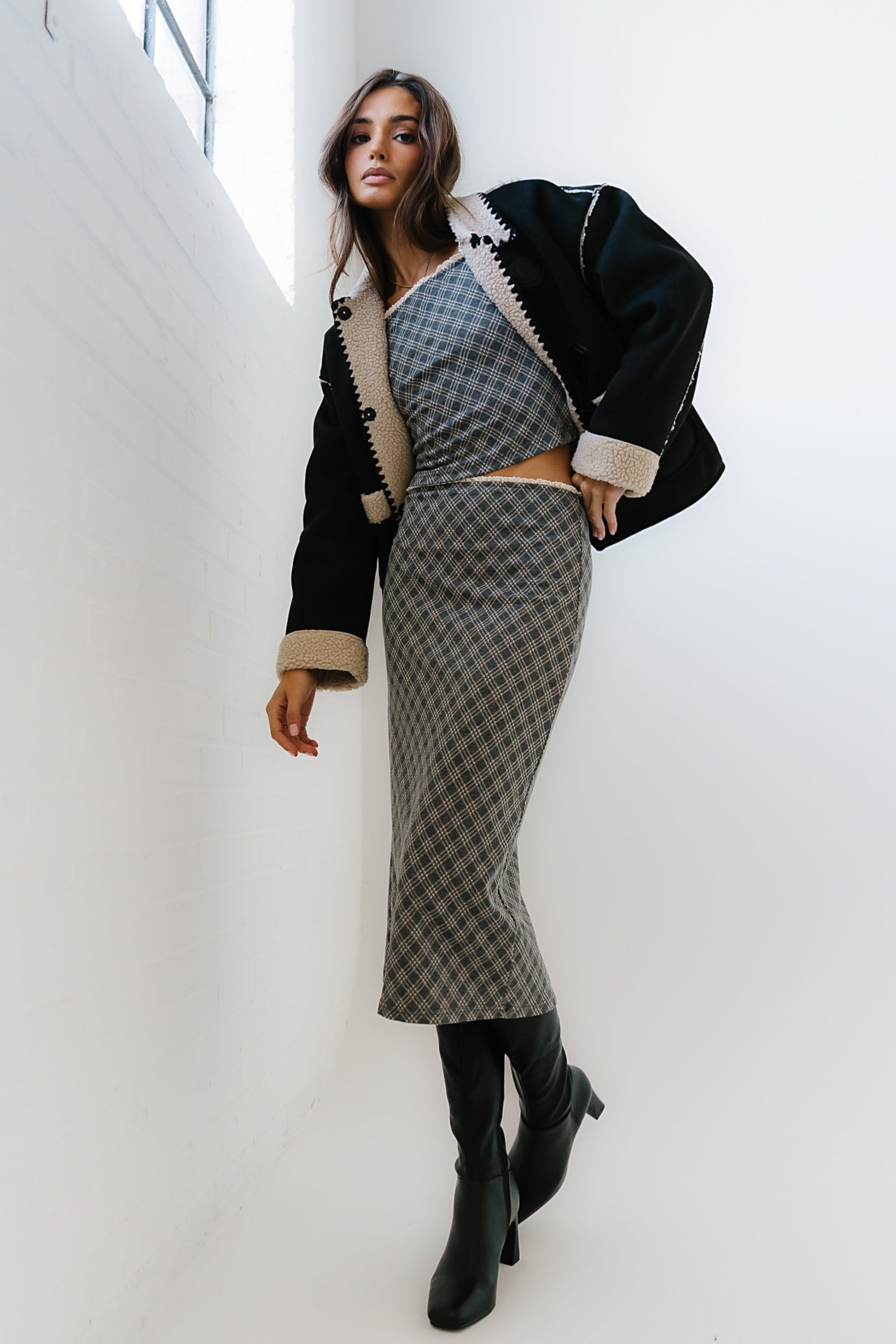 Bonnie Argyle Midi Skirt - FINAL SALE