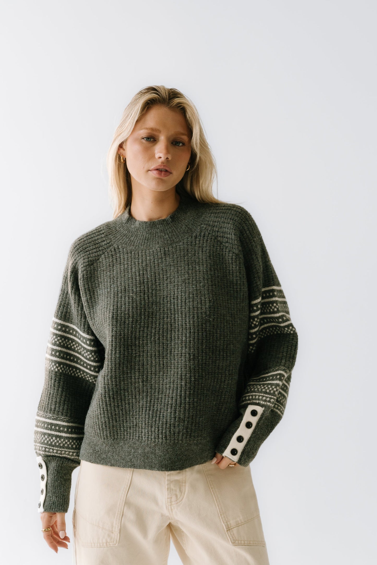 Jayda Oversized Sweater in Grey - FINAL SALE