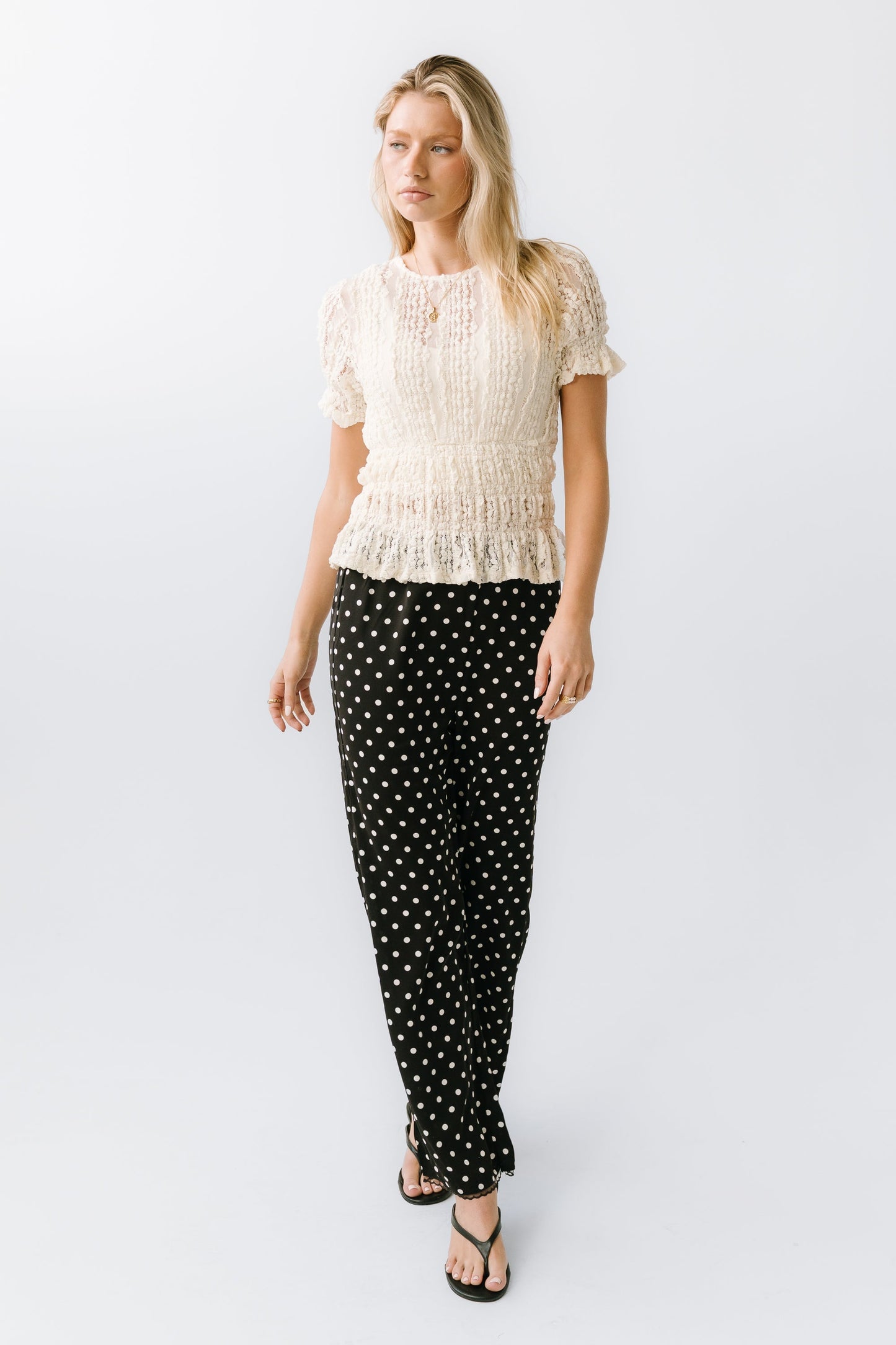 Aubree Sheer Sweater - FINAL SALE