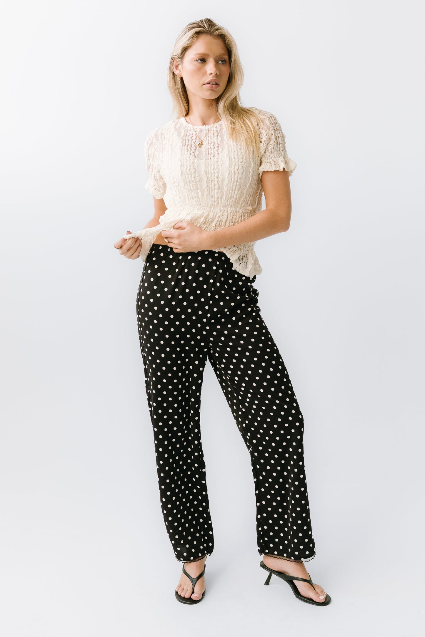 Kayla Polka Dot Pants