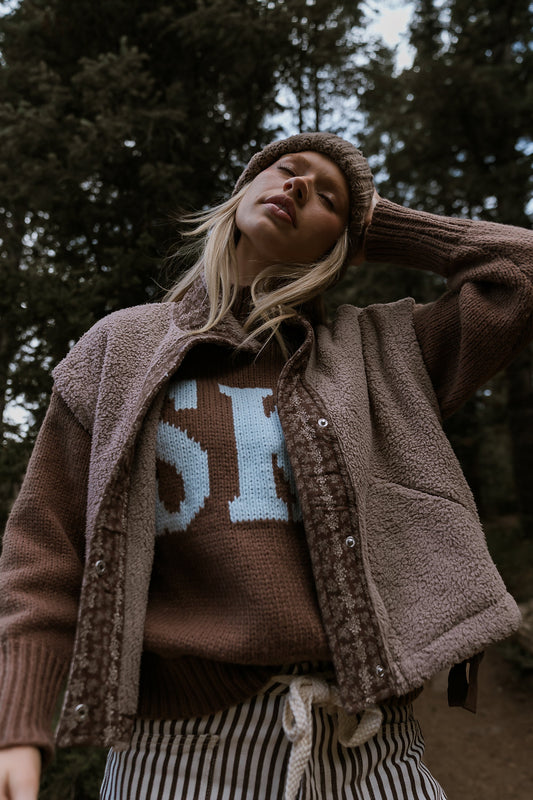 Julia Sherpa Vest - FINAL SALE