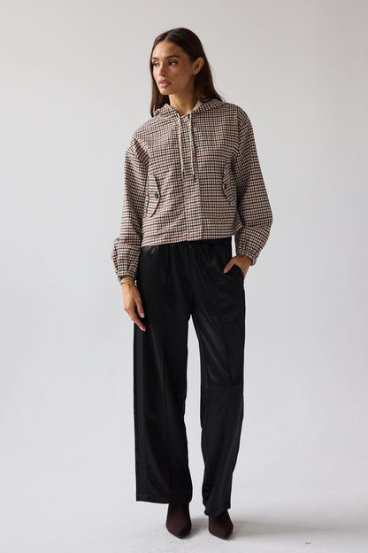 Ross Plaid Jacket in Rust