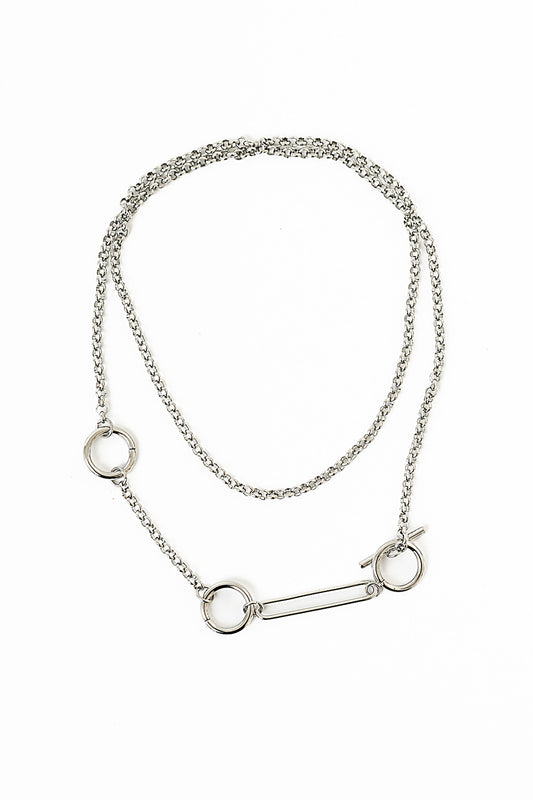 Mindy Necklace in Silver