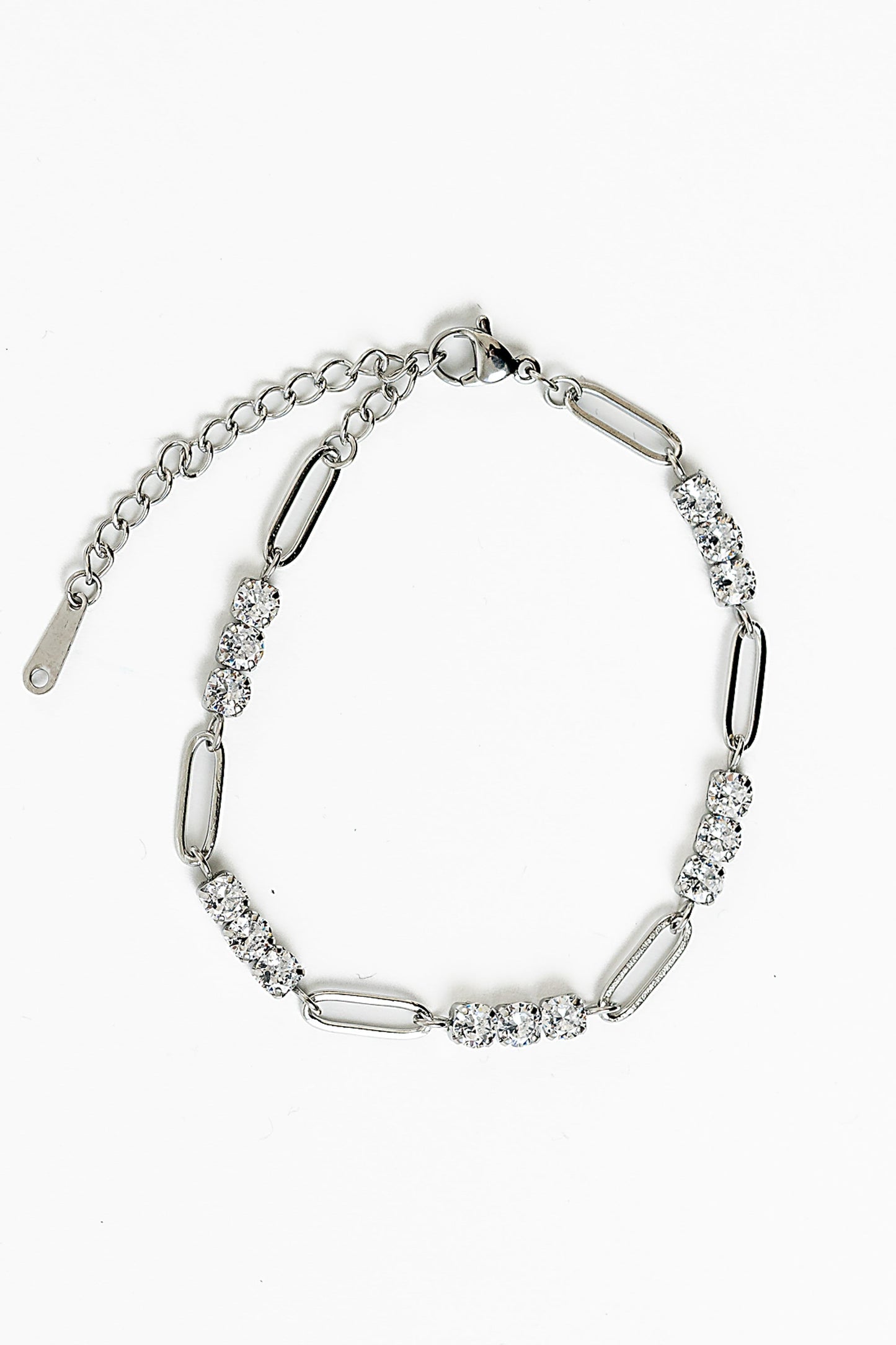 Casey Chain Bracelet in Silver