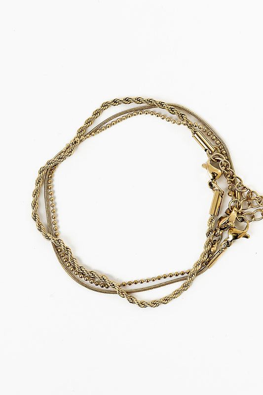 Macey Bracelet Bundle in Gold