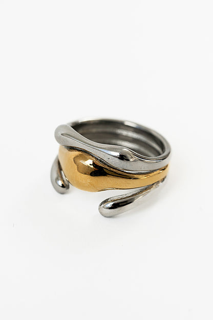 Jordy Two Toned Ring