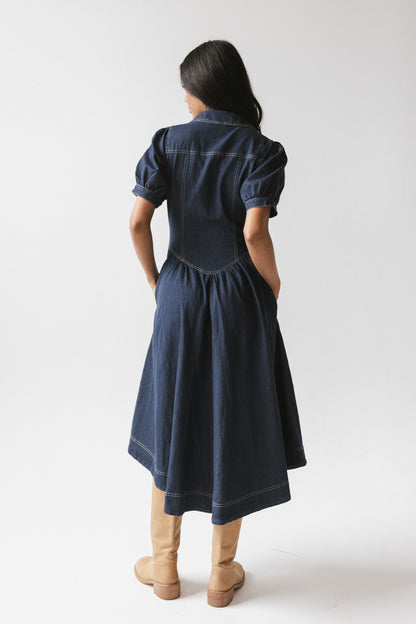 Ivan Denim Midi Dress - FINAL SALE