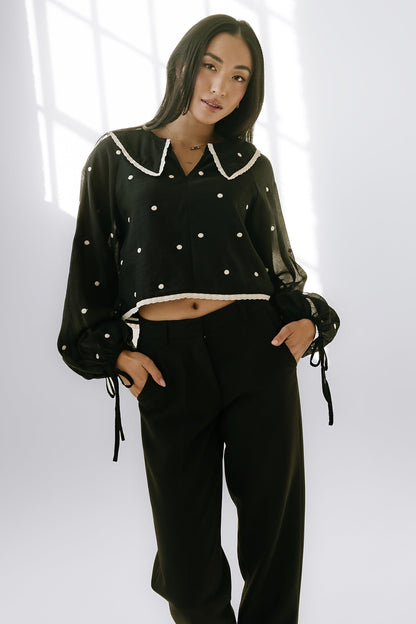 Yara Polka Dot Blouse