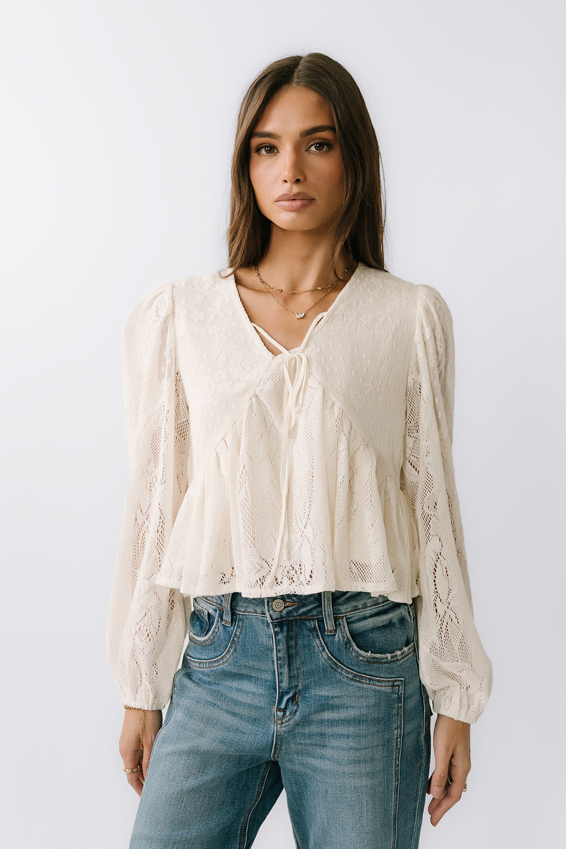 Tommy Lace Top
