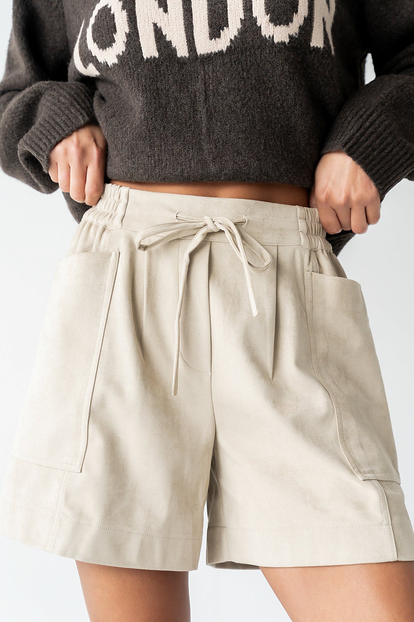 Rustin Suede Shorts - FINAL SALE