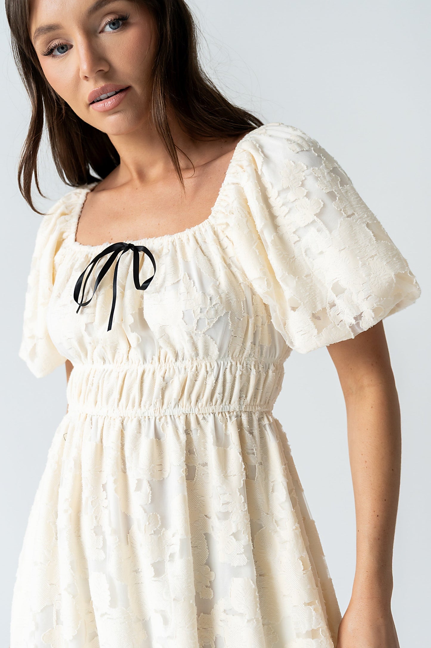 Tracie Sheer Midi Dress