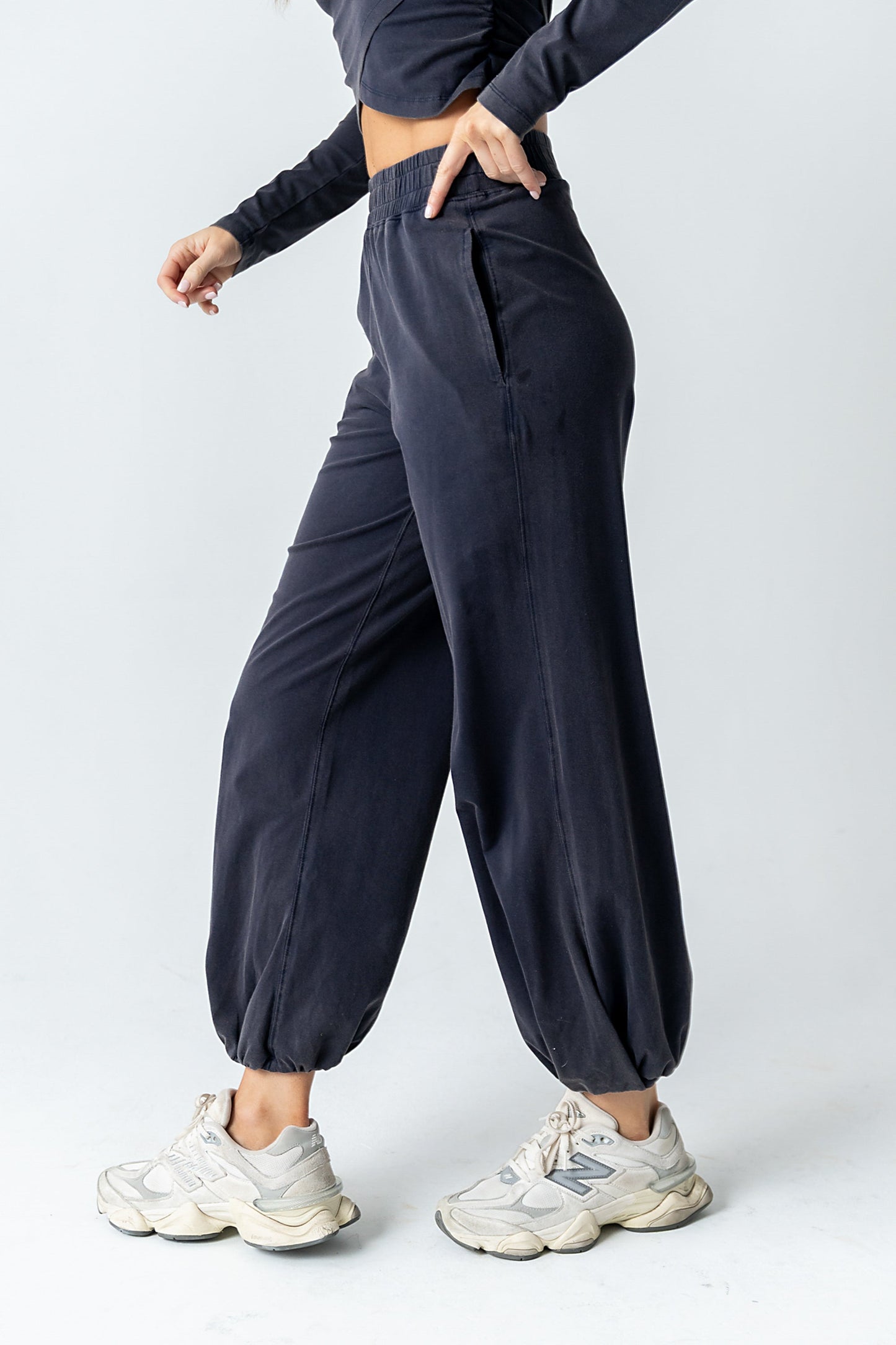 Kassie Joggers in Navy - FINAL SALE