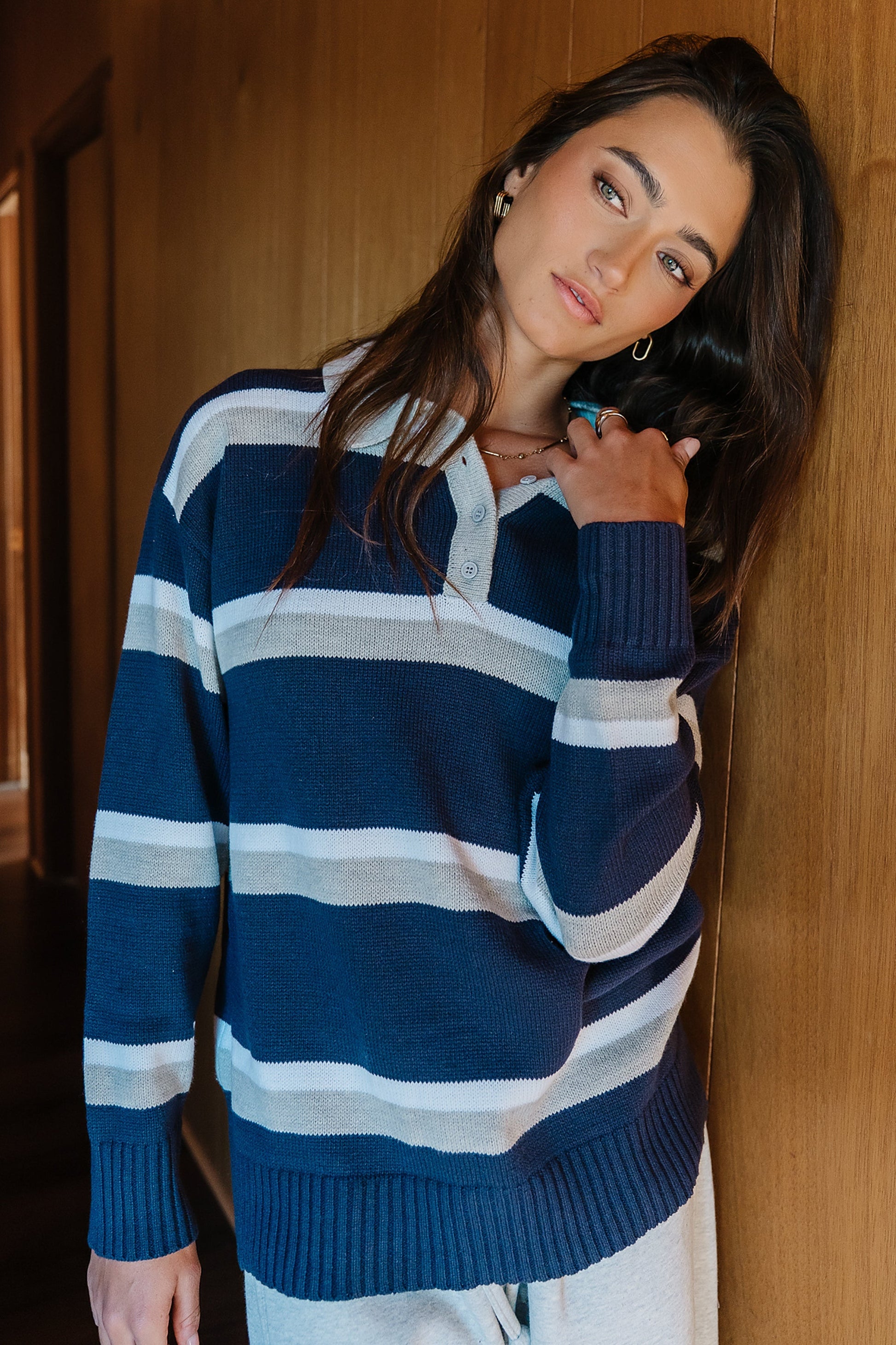 Karina Striped Sweater
