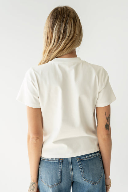 Judy Tee in White