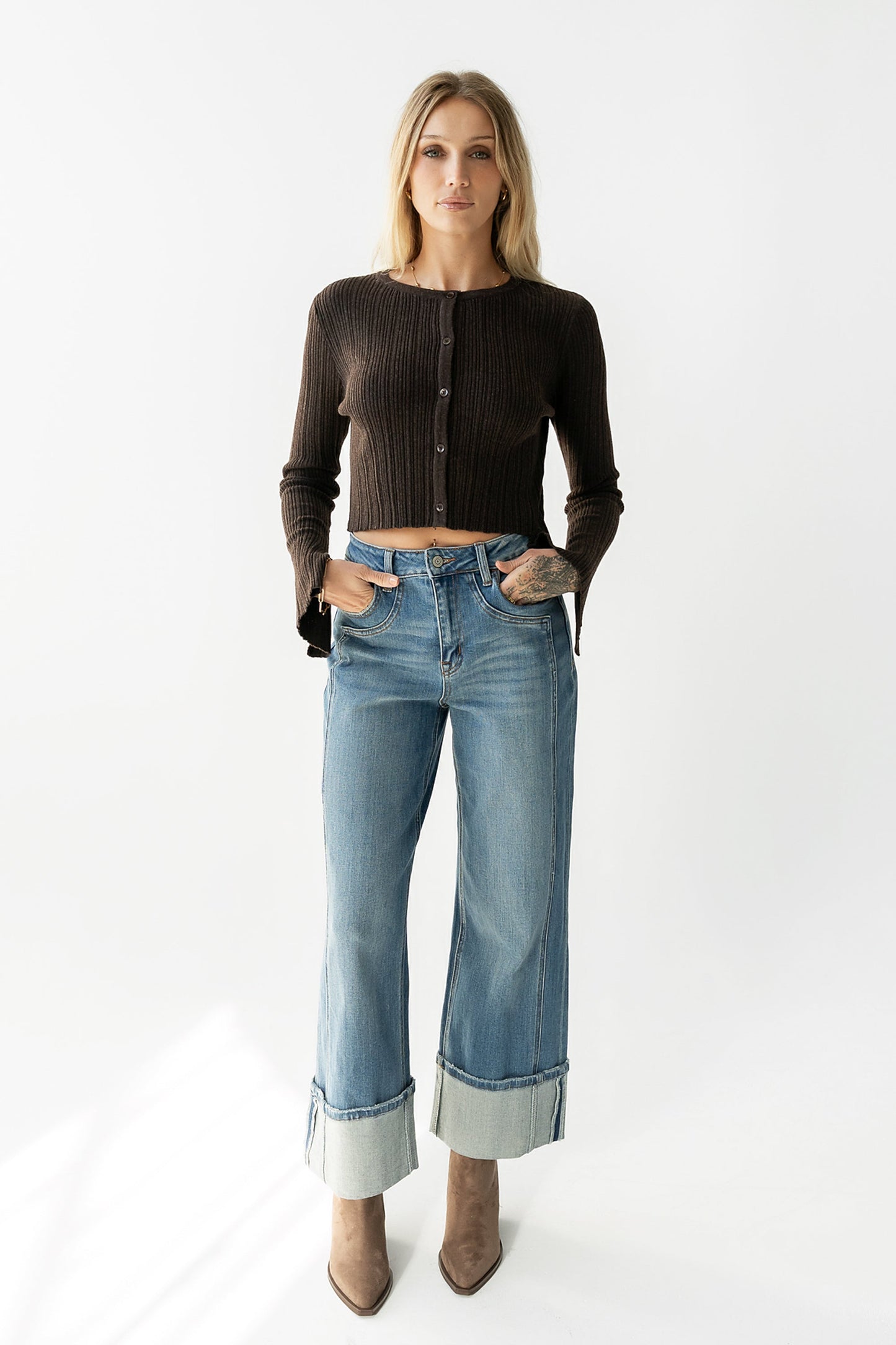 Ashlyn Ribbed Cardigan