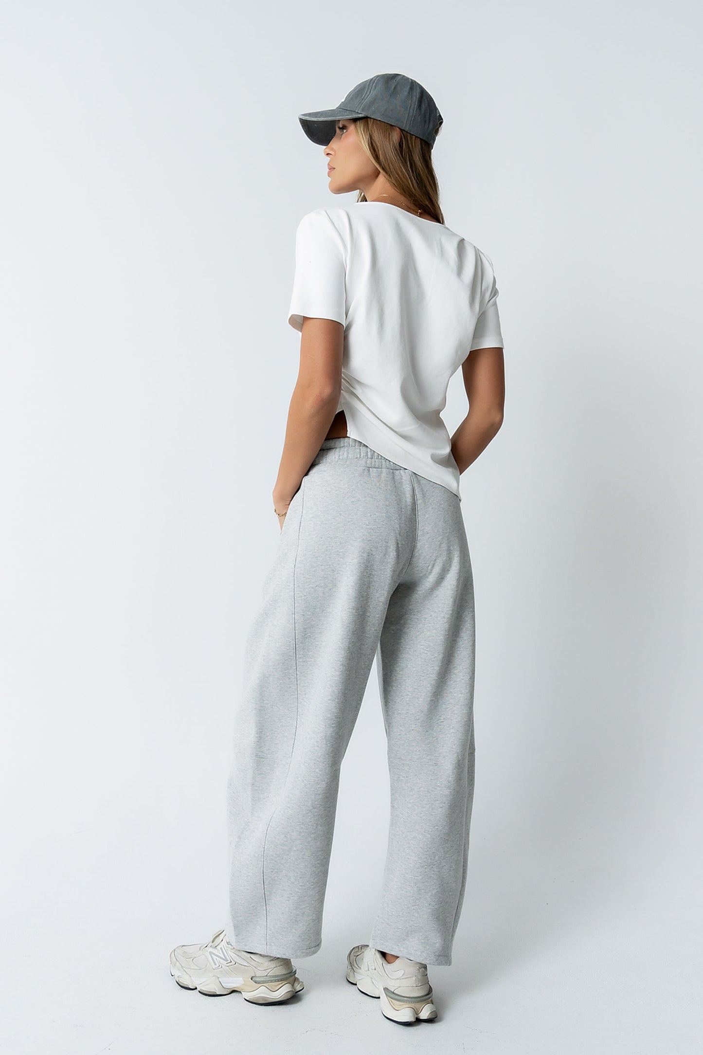 Stan Ruched Top in White