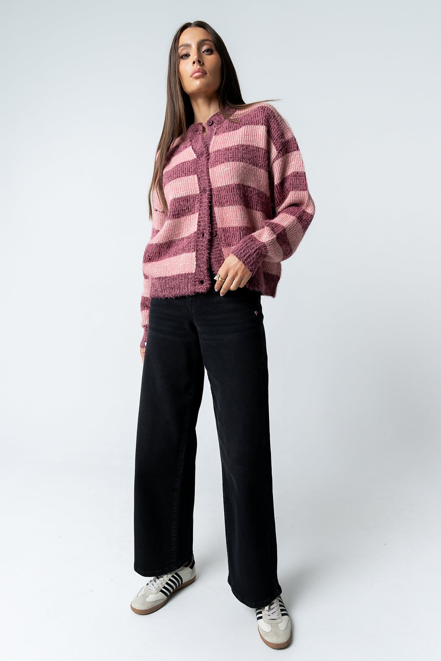 Russel Oversized Sweater in Pink
