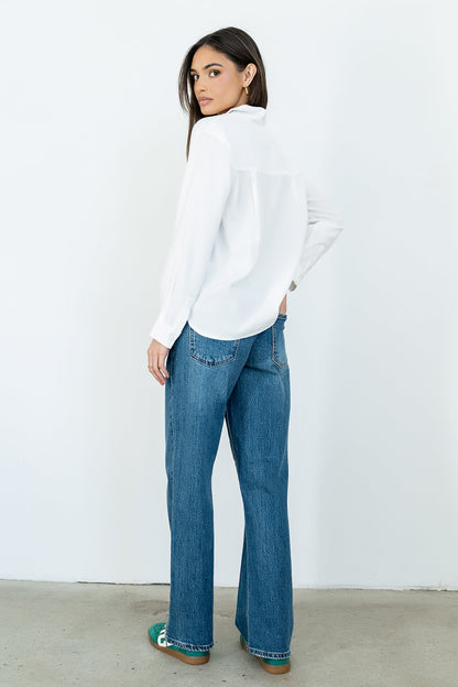 Marshall Straight Leg Jeans in Dark Wash
