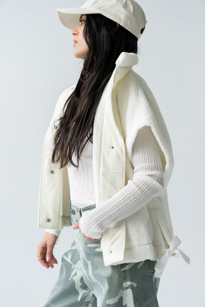 Marsha Oversized Sherpa Vest