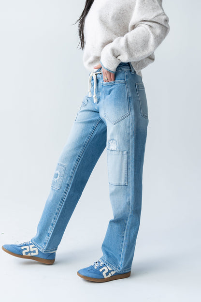 Marty Patchwork Jeans