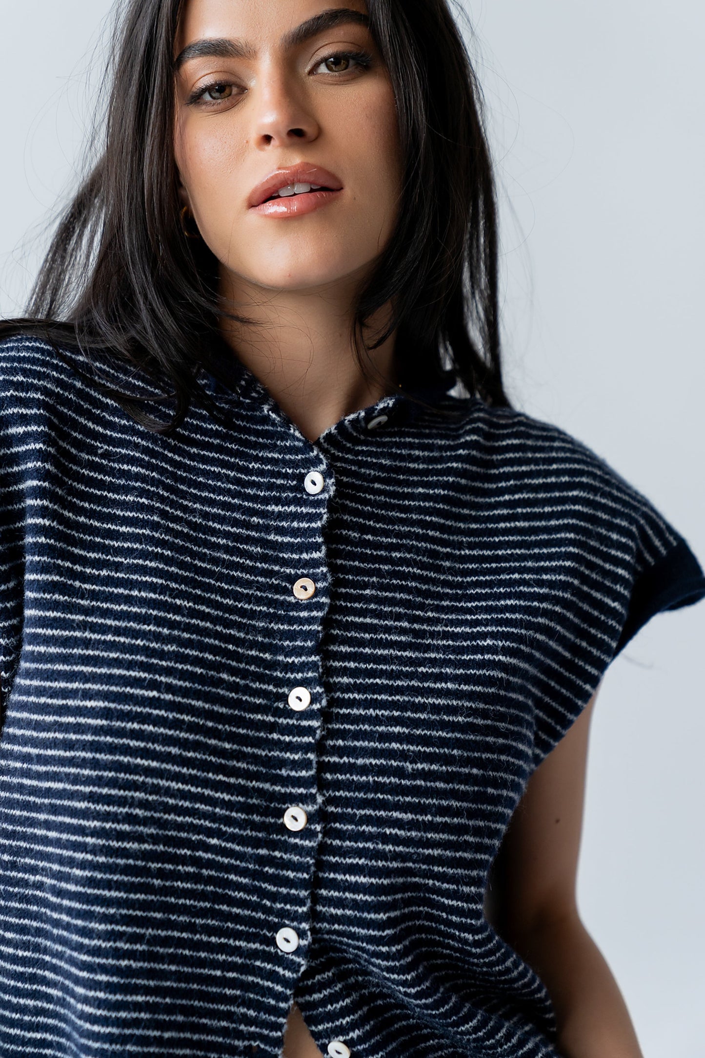 Clark Cardigan in Navy - FINAL SALE