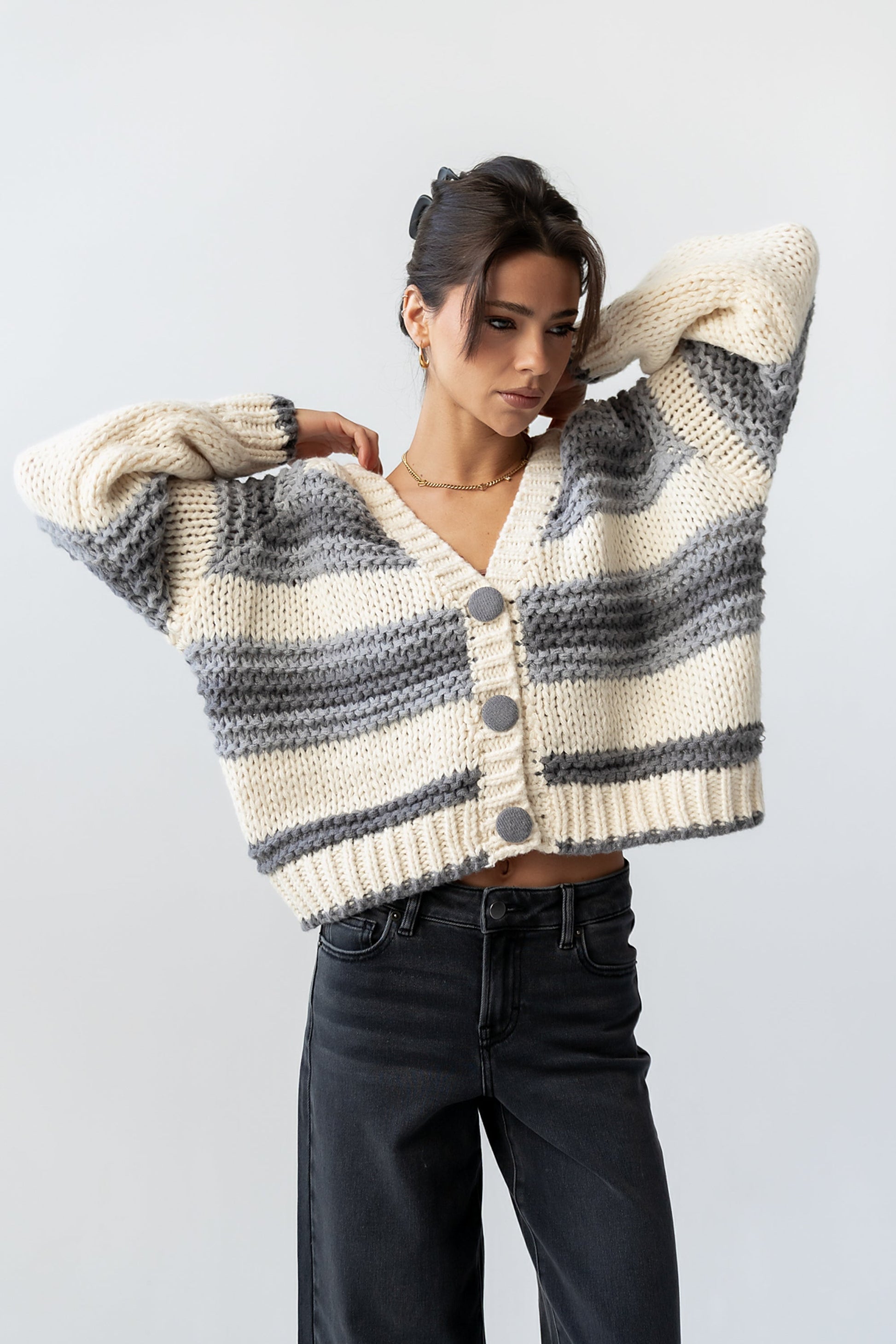 Rachelle Chunky Knit Cardigan