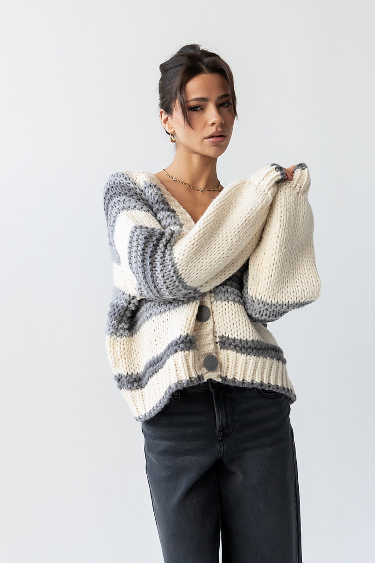 Rachelle Chunky Knit Cardigan