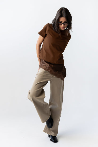 Judy Tee in Brown
