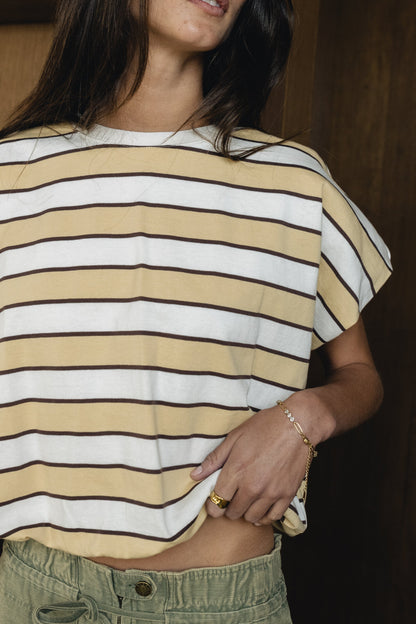 Ellie Striped Bubble Top