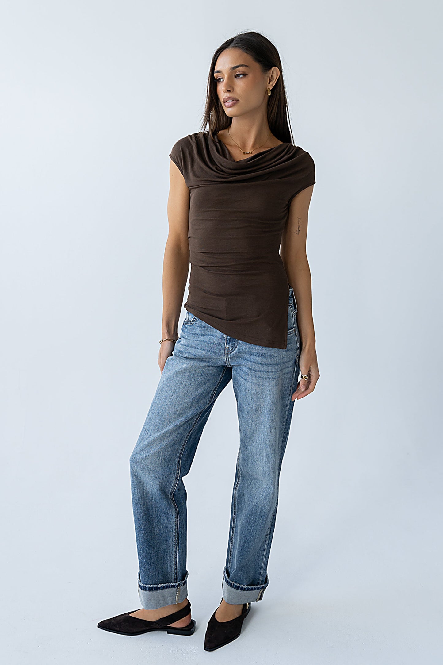 Connie Asymmetrical Top