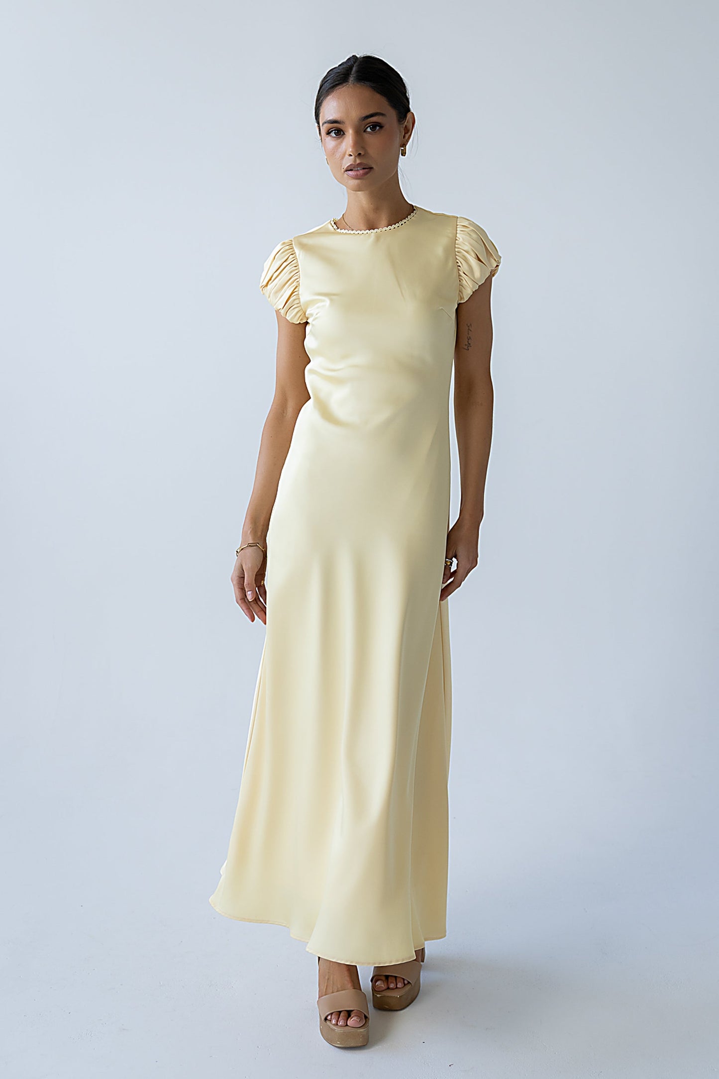 Ellianna Maxi Dress in Yellow