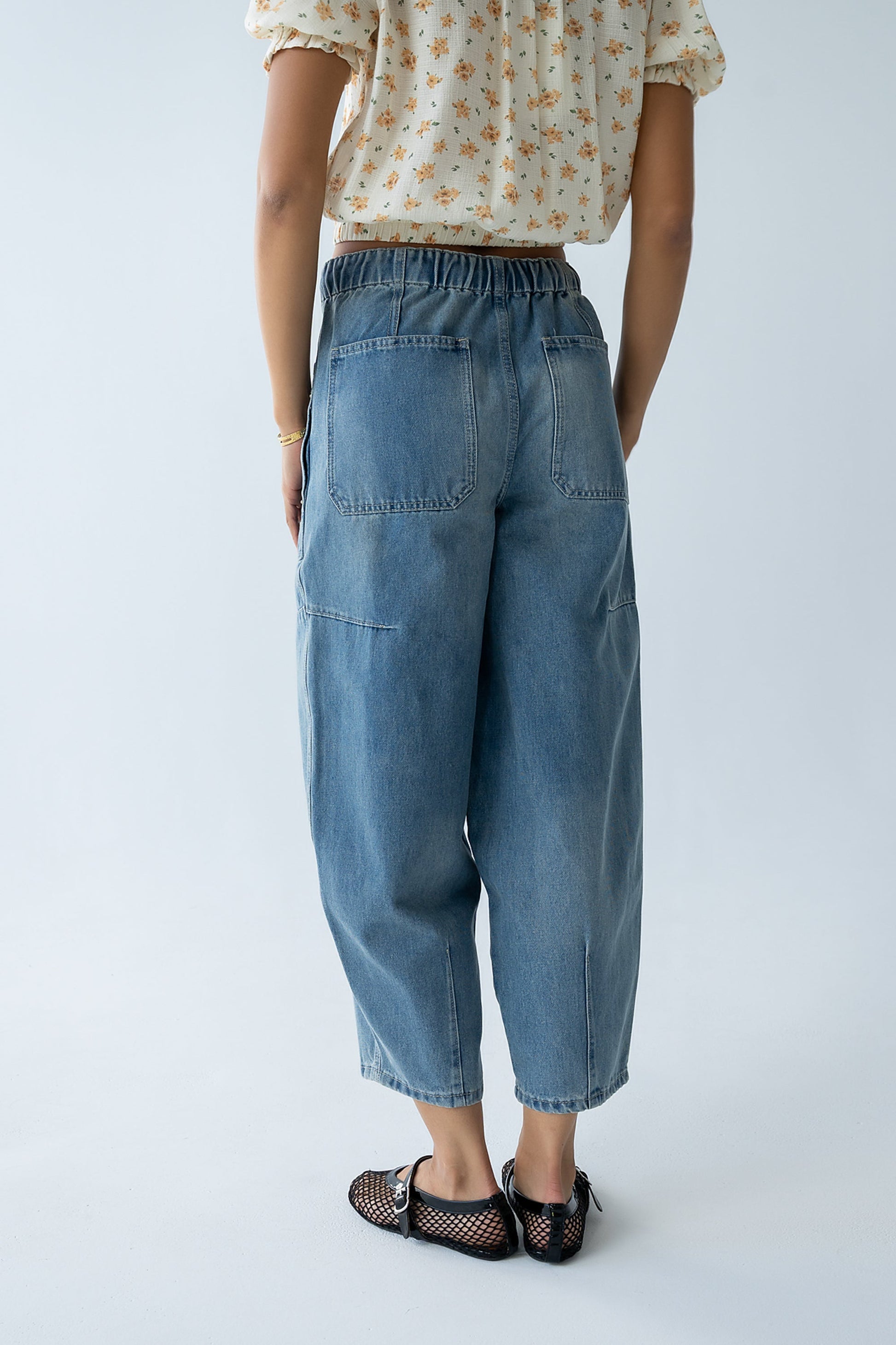 Hannah Barrel Jeans