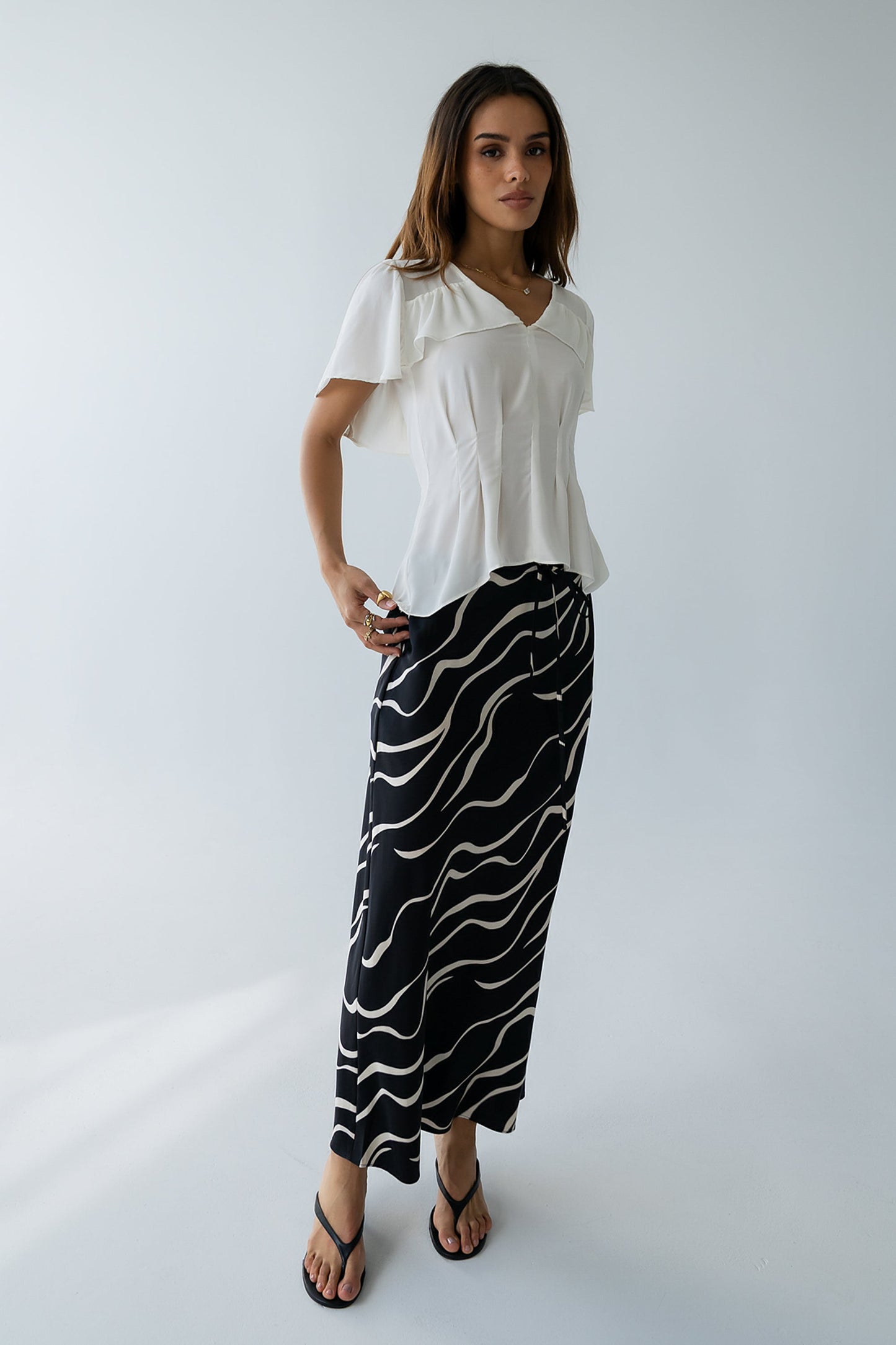 Bernice Sheer Blouse